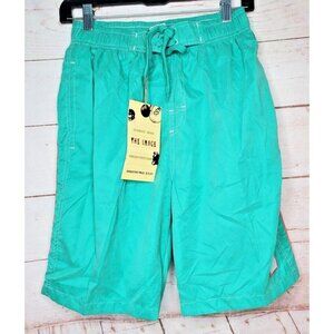 The Image Authentic Brand 1998 Medium Green Mesh Drawstring Shorts